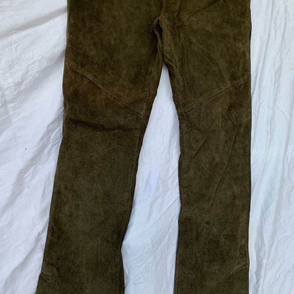 Vintage suede pants
